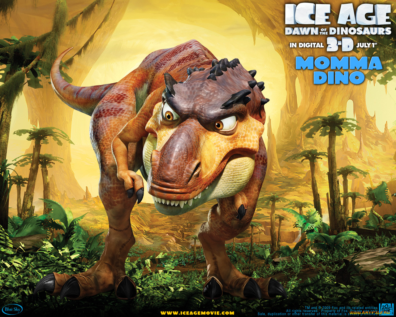 , ice, age, dawn, of, the, dinosaurs